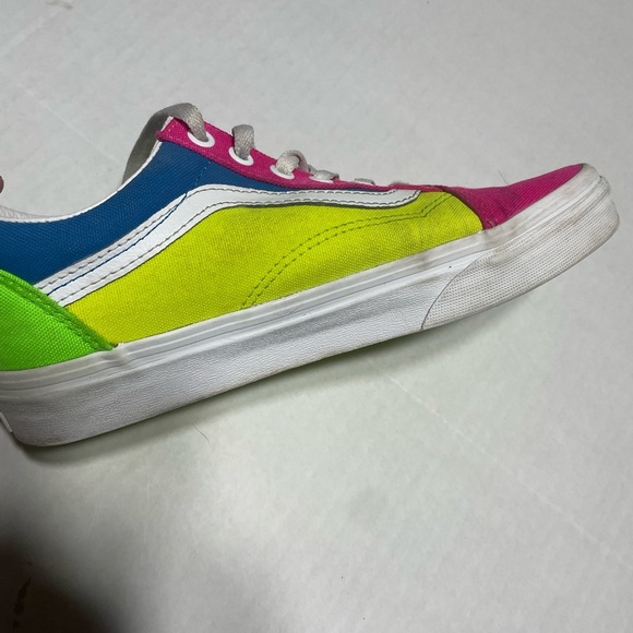 Vans Old Skool Neon Shoes women’s 7.5/ mens 6 - Picture 5 of 8